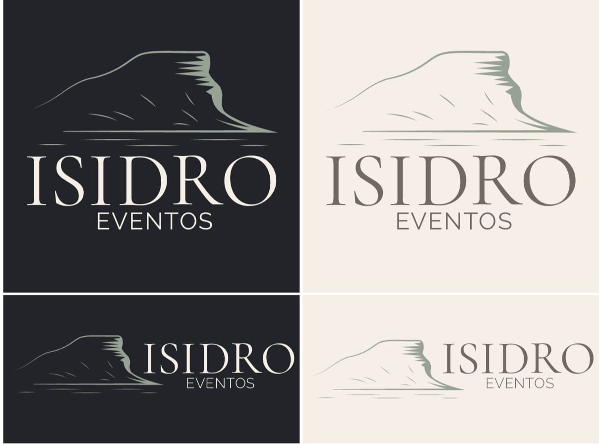 Vista del sitio web Isidro Eventos